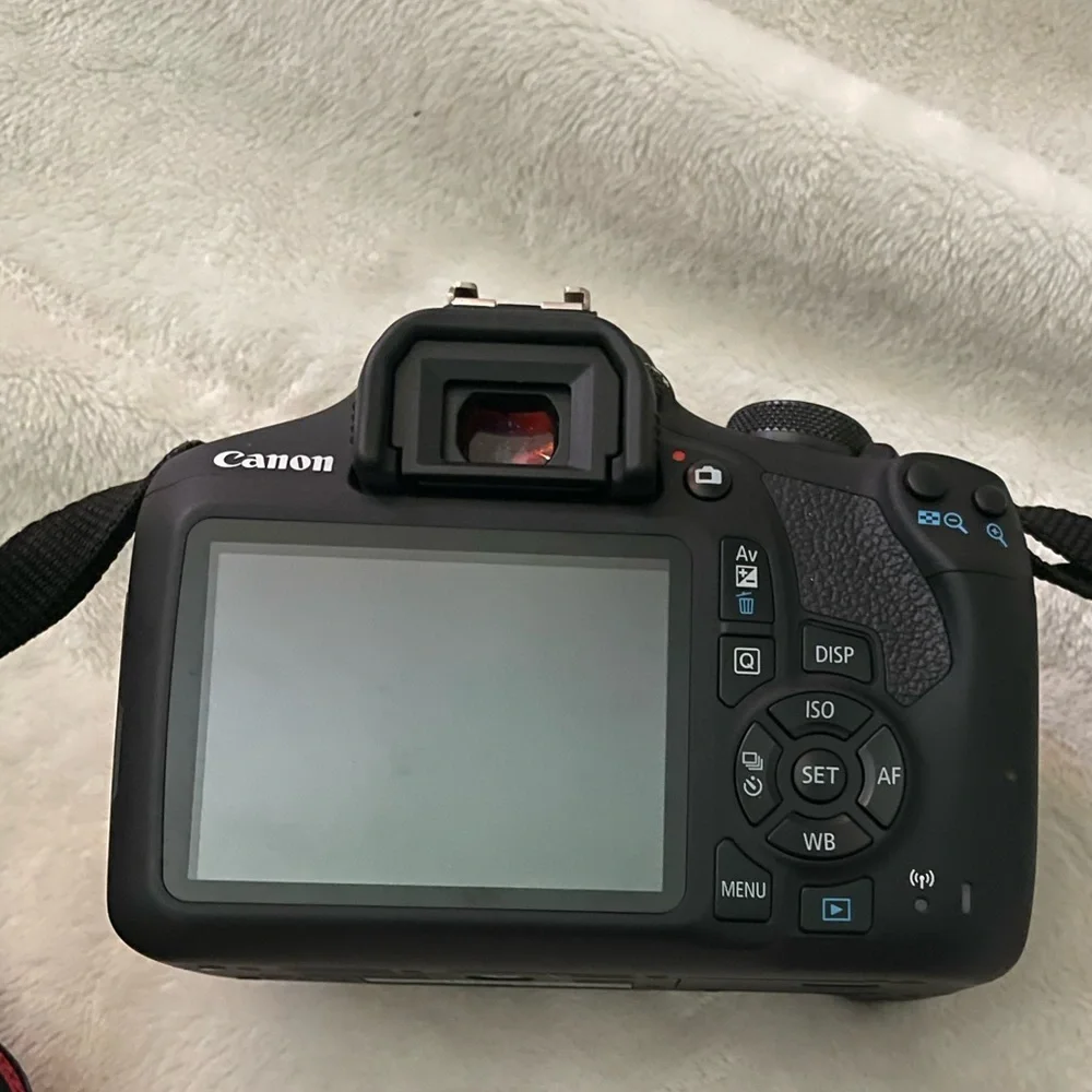 Canon Rebel T7 Digital DSLR Camera - Black with BOX!
